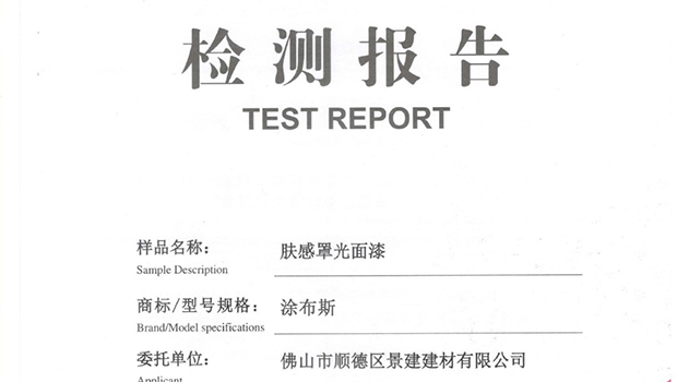 肤感罩光面漆
